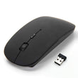 Stylish wireless mouse for PC, Mac, and iPad, easy to use.