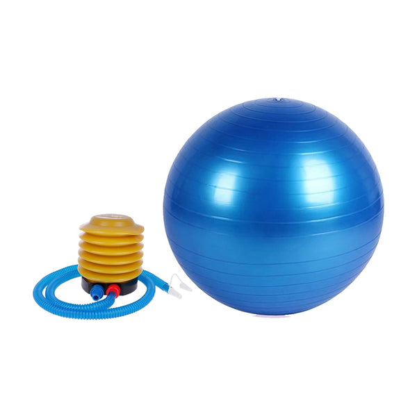 Heavy Duty Gym Ball Non-Slip Stability Ball with Foot Pump for Total Body Fitness