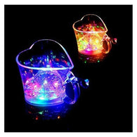 Heart Shape Activated Blinking Led Glass Cup