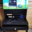 Compact barbecue toaster, briefcase style