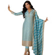 Viscos plazzo Dupatta set