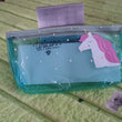 Transparent Unicorn Pencil Zip Pouch Bag (1 Pc)