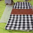 Pillow Covers, Leather & Cotton Cushion Covers (15 × 15 Inch / 1 Pair / 2 Pc)