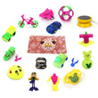 Friction toys set for babies, includes 16 push-and-go vehicles