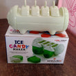 Plastic Ice Candy Maker 4 Compartment / Grid Kulfi Candy (1 Pc)