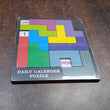 Wooden Daily Calendar Puzzle (Multicolor / 1 Set)