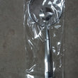 Multi-functional stainless steel filter spoon with clip.