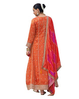 Full Length Gown with Dupatta