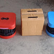 folding colorful stools