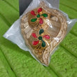 Leaf Shape Special Puja Thali (1 Pc / Mix Design)