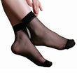 Women's Ankle High Thin Transparent Women Fashion Socks Pack of 2