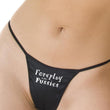 Foreplay is for Pussies Printed G StringThong