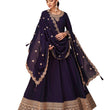 Silk Gown With Dupatta