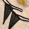 Black Invisible G-String Underwear