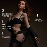 Midnight Muse Black Lingerie Gift Box