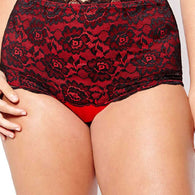 Black T-String Red Thread Work Thong