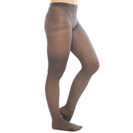 Smokey grey luxury sheer to waist pantyhose