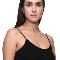 Very Smart & Sexy Black Thin Straps Sports Bra