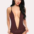 Chic and Comfy Sheer Nightwear Bodysuit