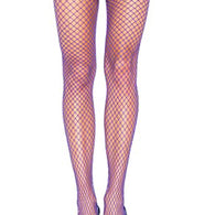 Hanes Classic net purple pantyhose