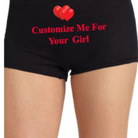 Cozy Waistband Boyshort- Customize For Your Girl