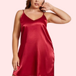 Criss Cross Back Elegant Nightdress in 4XL &  5XL Size