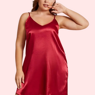 Criss Cross Back Elegant Nightdress in 4XL &  5XL Size