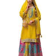 Heavy Chinon Suit with Dupatta