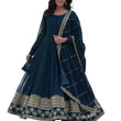 2 Piece Gown with Dupatta