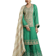 Gharara Suit with Dupatta