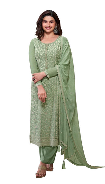 Plazzo set with Top and Dupatta