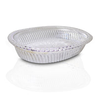 Royal design silver oval tray for serving and gifting.