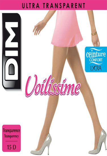 Dim voilissime 15 denier women beige pantyhose Pack of 2