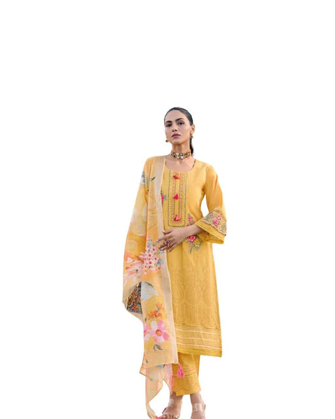 Plaazo Suit with Dupatta