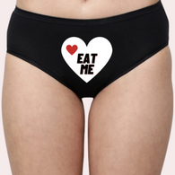 Eat Me Printed Hipster Panty Gift Pack