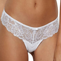 Embrace  Thong With Attached Cute Bow pk of 2