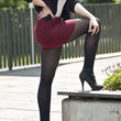 Everyday Elegance Seamless Black Pantyhose Tights