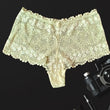 Eyelash All Over Visible Embroidery Lace 2 Piece Panties(sold out)