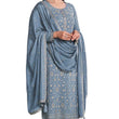 Plazzo set with Top and Dupatta