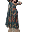 Georgette Gown with Dupatta