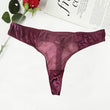 Fredericks Two Tones Perfect Purple Thong In XL + 1 Free Bra(sold out)