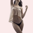 "French Daina" Seductive See Through Cami top