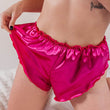 Pink French Knickers polyester satin