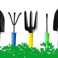 Complete gardening hand tools set