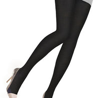 Gerbe Luxurious & Plushy Dark Black Tights