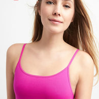 Girls Cotton Seamless Everyday Sports Bra 2-Pack