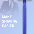 Compact shaving razors for body grooming, pack of 5.