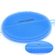 Silicone dish scrubber, mildew-free, with heat resistance and non-stick properties.