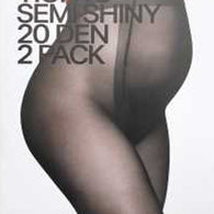 H&M Mama Tights Semi Shiny  20 Den 2 Pk Pantyhose