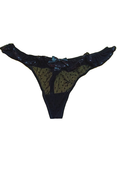 La Senza Black Instant Attraction Thong